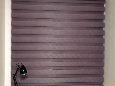 Рулонные шторы Зебра с монтажным профилем